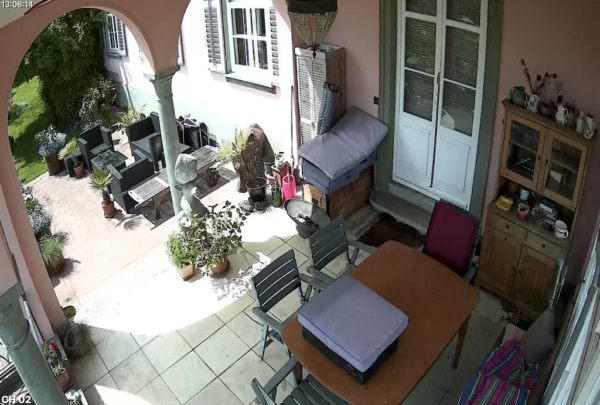 Terrasse d'un particulier